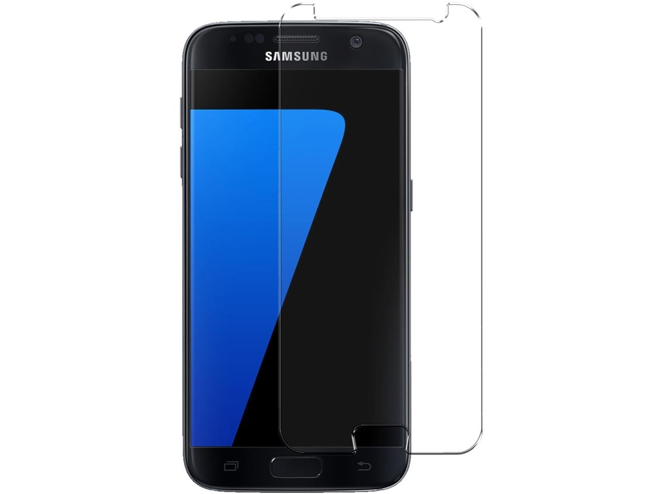 Samsung Galaxy S7 Premium Glas Folie Panzerglas HD Real