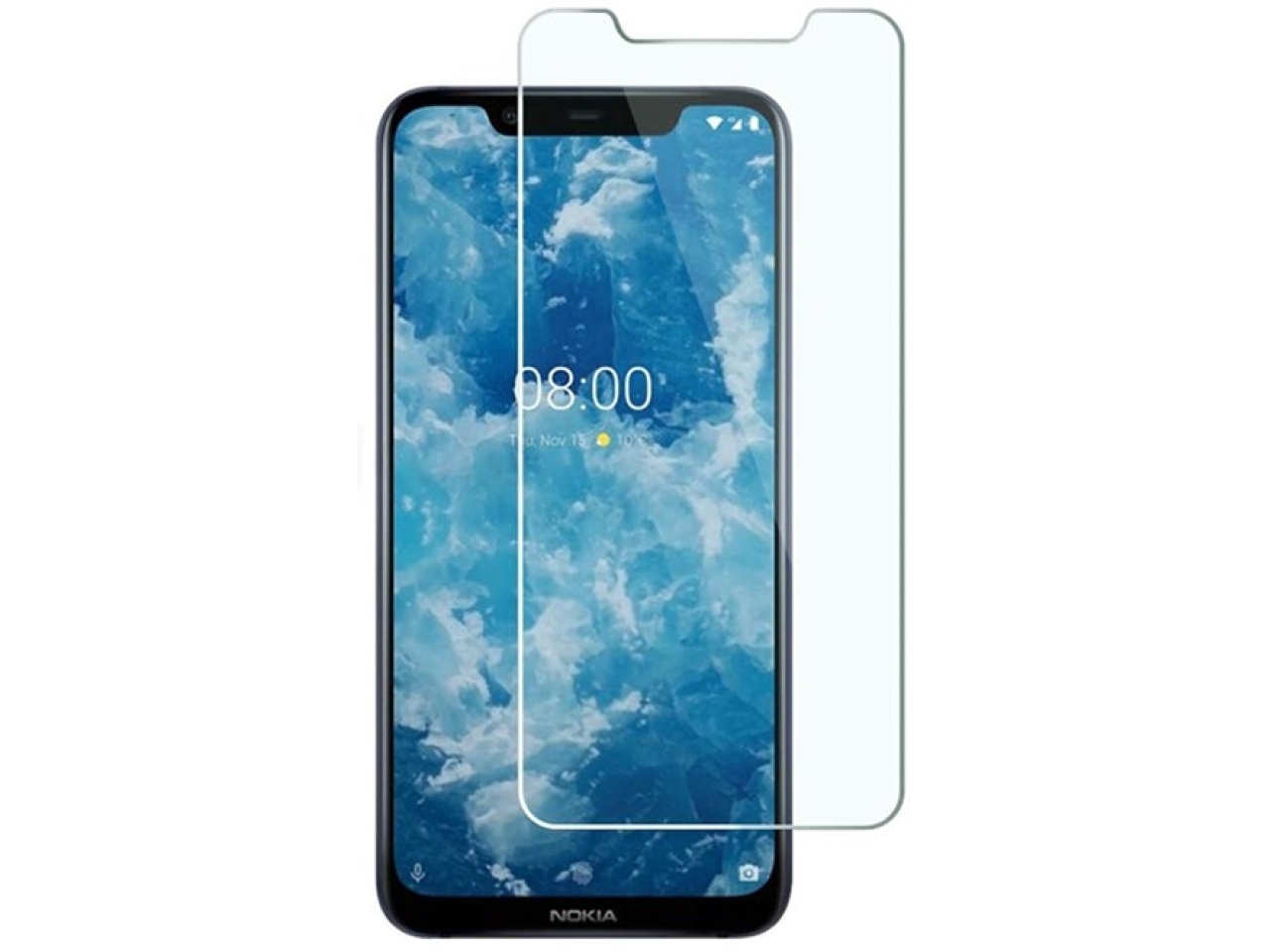 Nokia 8.1 Glas Folie Panzerglas HD Schutzglas Screen