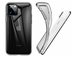 Baseus iPhone 11 Pro Max Ultra Thin Airbag Case Gummihülle clear black
