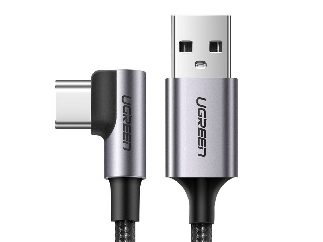 UGREEN USB-C Ladekabel Quick Charge 3.0 AFC 3A 18W 90 L-Design