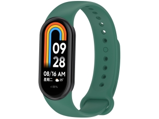 Xiaomi Smart Band 8 Ersatz Armband Silikon nachtgrün