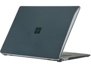 Surface Laptop 2, 3, 4, 5 13.5" (Tex)Hard Case Hülle schwarz hochglanz