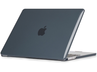 MacBook Pro 16 M3 Hard Case Hülle in schwarz hochglanz