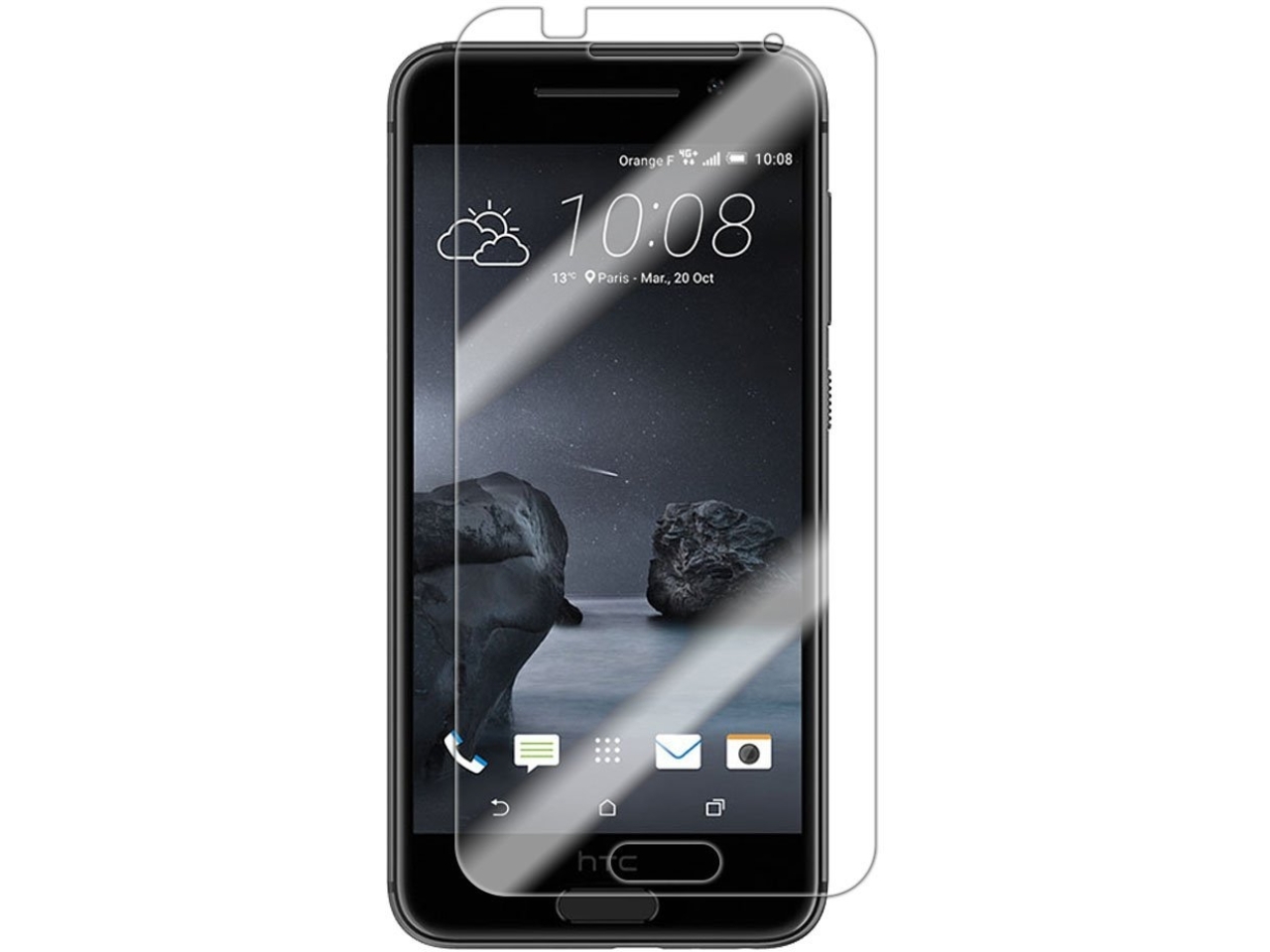 HTC One A9 Premium Glas Folie Panzerglas HD Real Glass