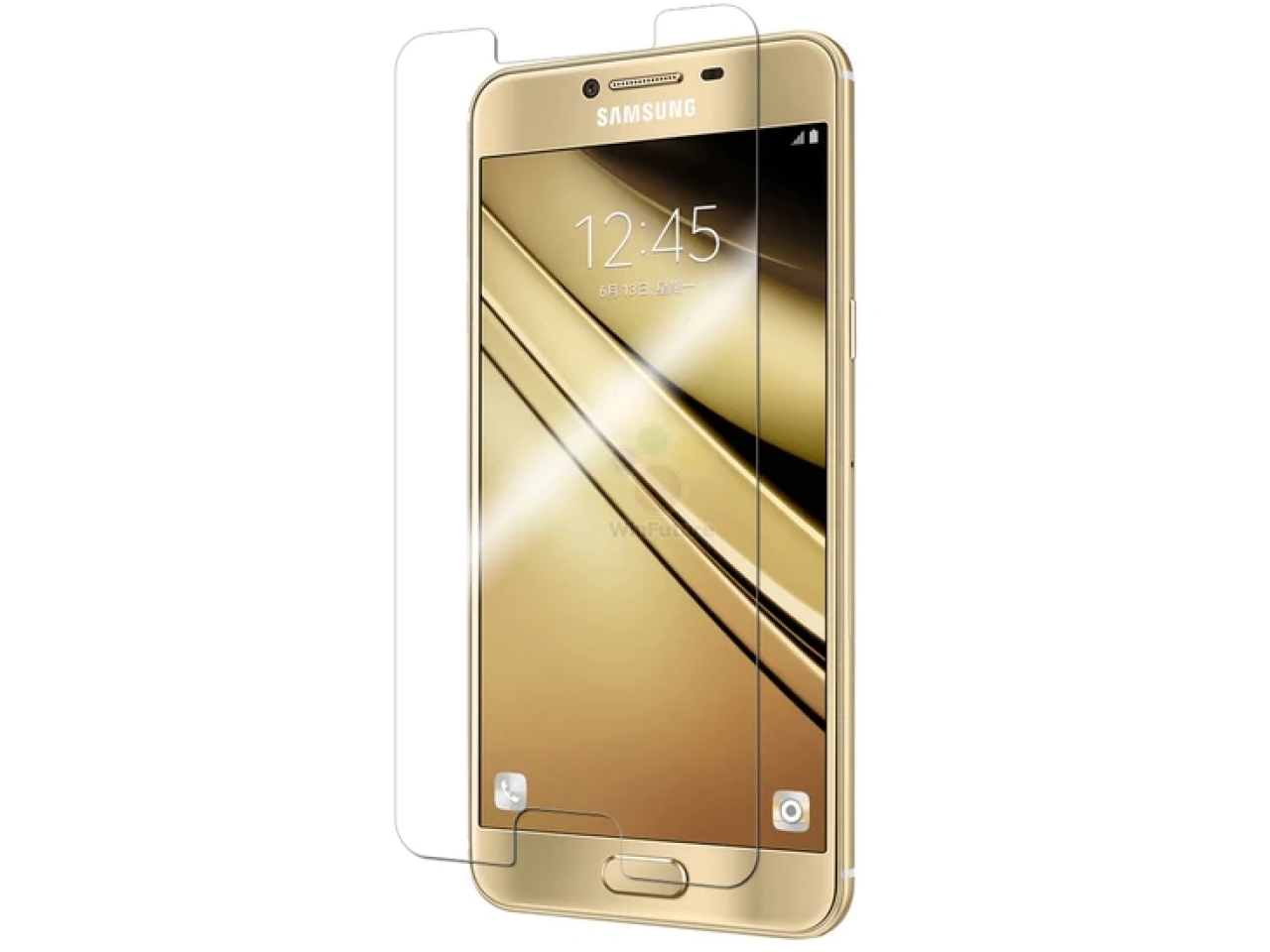 Samsung Galaxy C7 Glas Folie Panzerglas HD Schutzglas Real