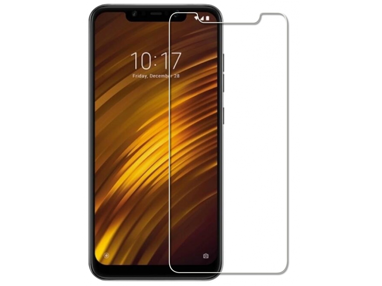 Xiaomi POCOPHONE F1 Glas Folie Panzerglas Schutzglas