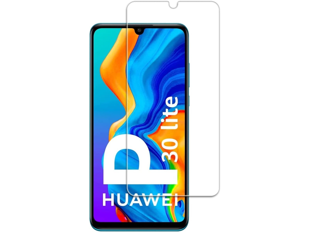 Huawei P30 Lite Glas Folie Panzerglas HD Schutzglas Screen