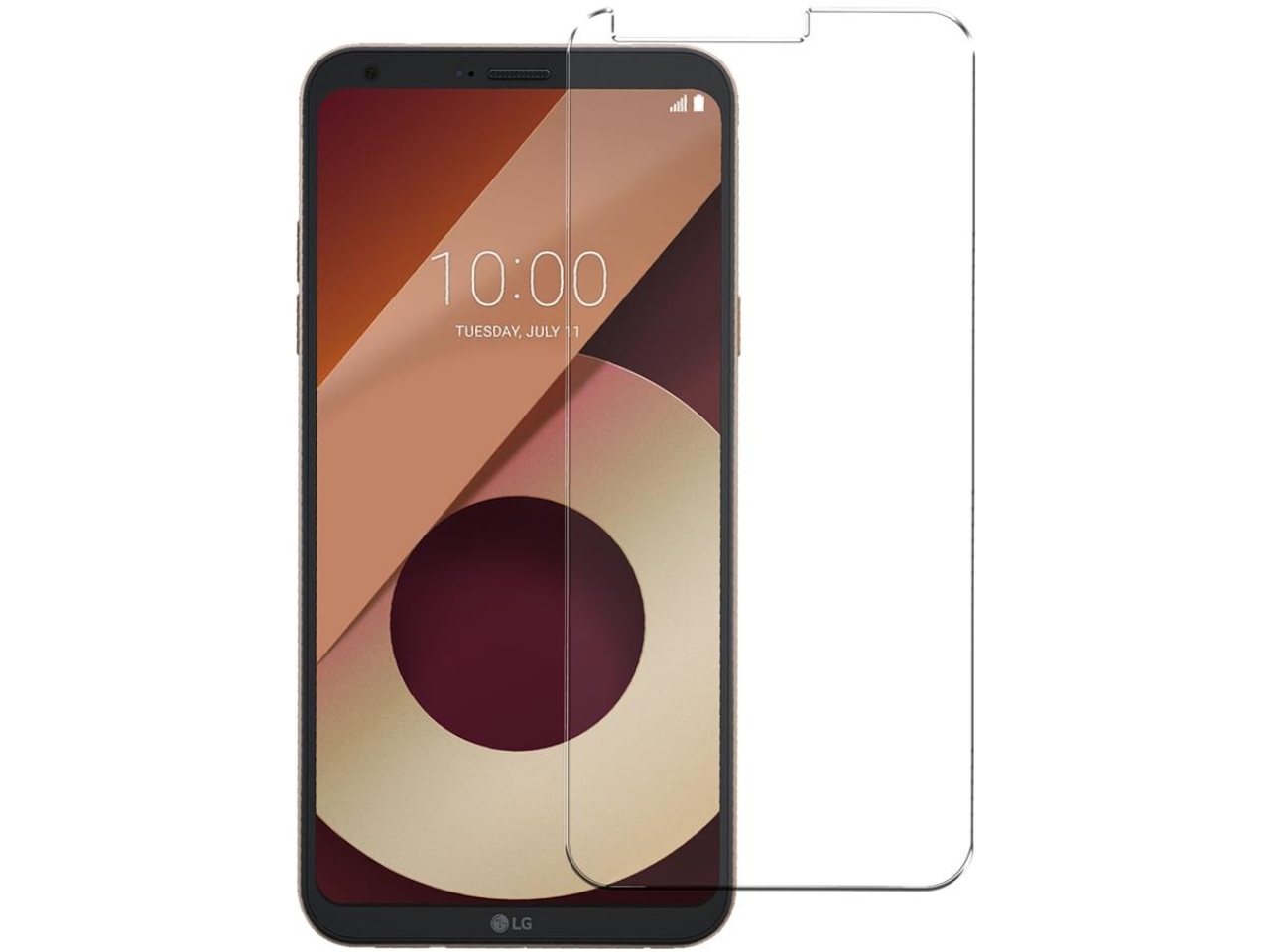 LG Q6 Glas Folie Panzerglas HD Schutzglas RealGlass Screen