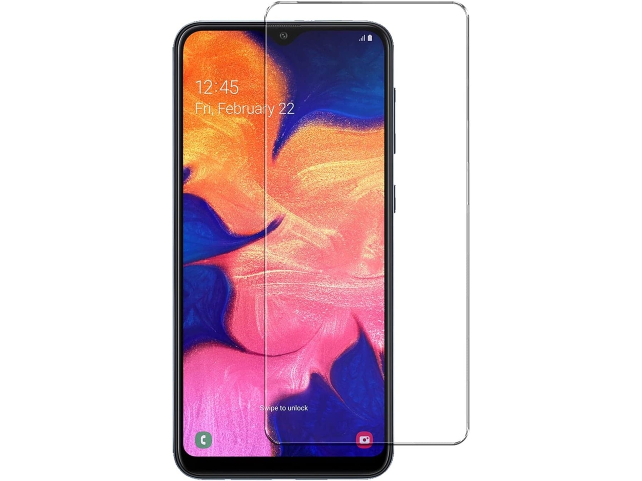 Samsung Galaxy A10 Glas Folie Panzerglas Schutzglas Screen