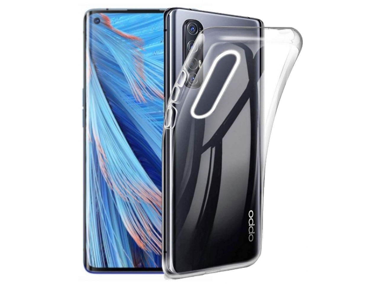 Oppo Find X2 Neo Gummi Hülle TPU Clear Case online bestellen