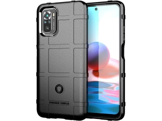 Xiaomi Redmi Note 10 4G Rugged Shield Anti-Shock Case schwarz