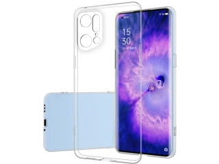 Oppo Find X5 Pro Gummi Hülle TPU Clear Case