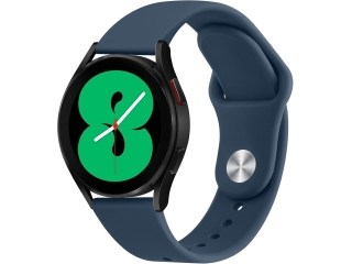 Samsung Galaxy Watch4 40mm Ersatz Armband Silikon navyblau