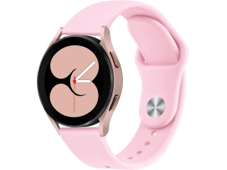 Samsung Galaxy Watch4 40mm Ersatz Armband Silikon rosa