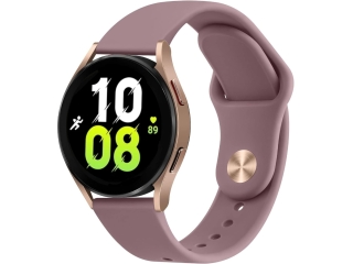 Samsung Galaxy Watch5 40mm Ersatz Armband Silikon purple