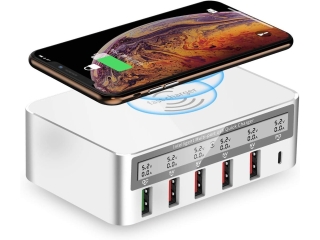 6-Fach Wireless Smart 100W USB Power Delivery Charger Ladegerät