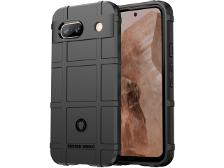 Google Pixel 8a Rugged Shield Anti-Shock Case schwarz