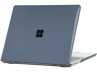 Surface Laptop Go 1, 2, 3 Hard Case Hülle in schwarz hochglanz