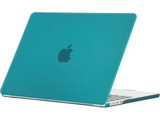 MacBook Air 13 M3 Hard Case Hülle in cyan grün matt