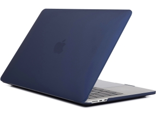 MacBook Air 15 M2, M3 Hard Case Hülle in navyblau matt