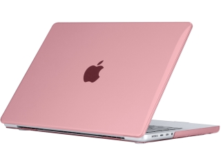 MacBook Pro 14 M3 Hard Case Hülle in rosa hochglanz