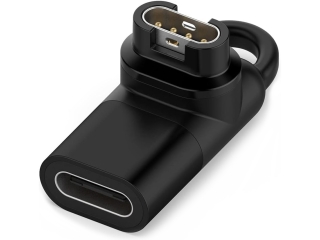 USB-C zu Garmin Watch magnetischer 90 Grad Winkel Charge Adapter