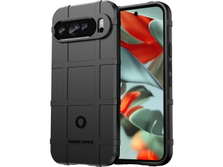 Google Pixel 9 Pro Rugged Shield Anti-Shock Case schwarz