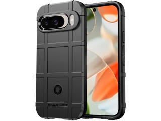 Google Pixel 9 Rugged Shield Anti-Shock Case schwarz