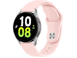 Samsung Galaxy Watch5 44mm Ersatz Armband Silikon blush