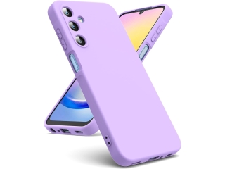 Samsung Galaxy A25 5G Liquid Silikon Case Hülle purple