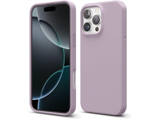 Apple iPhone 16 Pro Liquid Silikon Case Hülle orchid purple