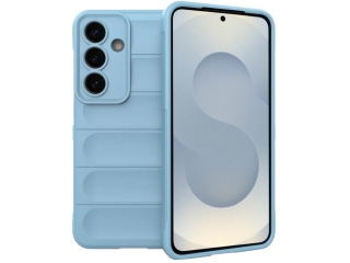 Samsung Galaxy S25 CloudCase TPU Hülle hellblau